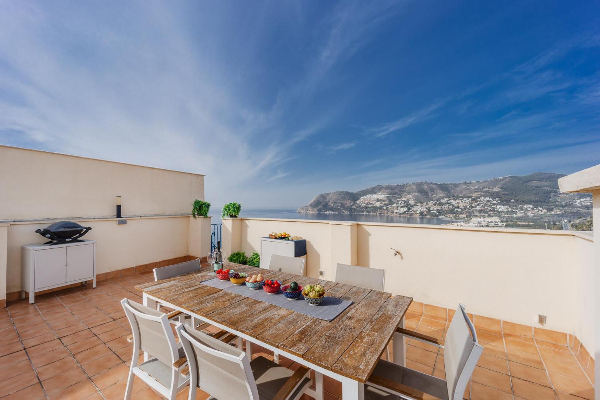 לה הרדורה Blue Nautico - Penthouse With Stunning Views Of La Herradura מראה חיצוני תמונה